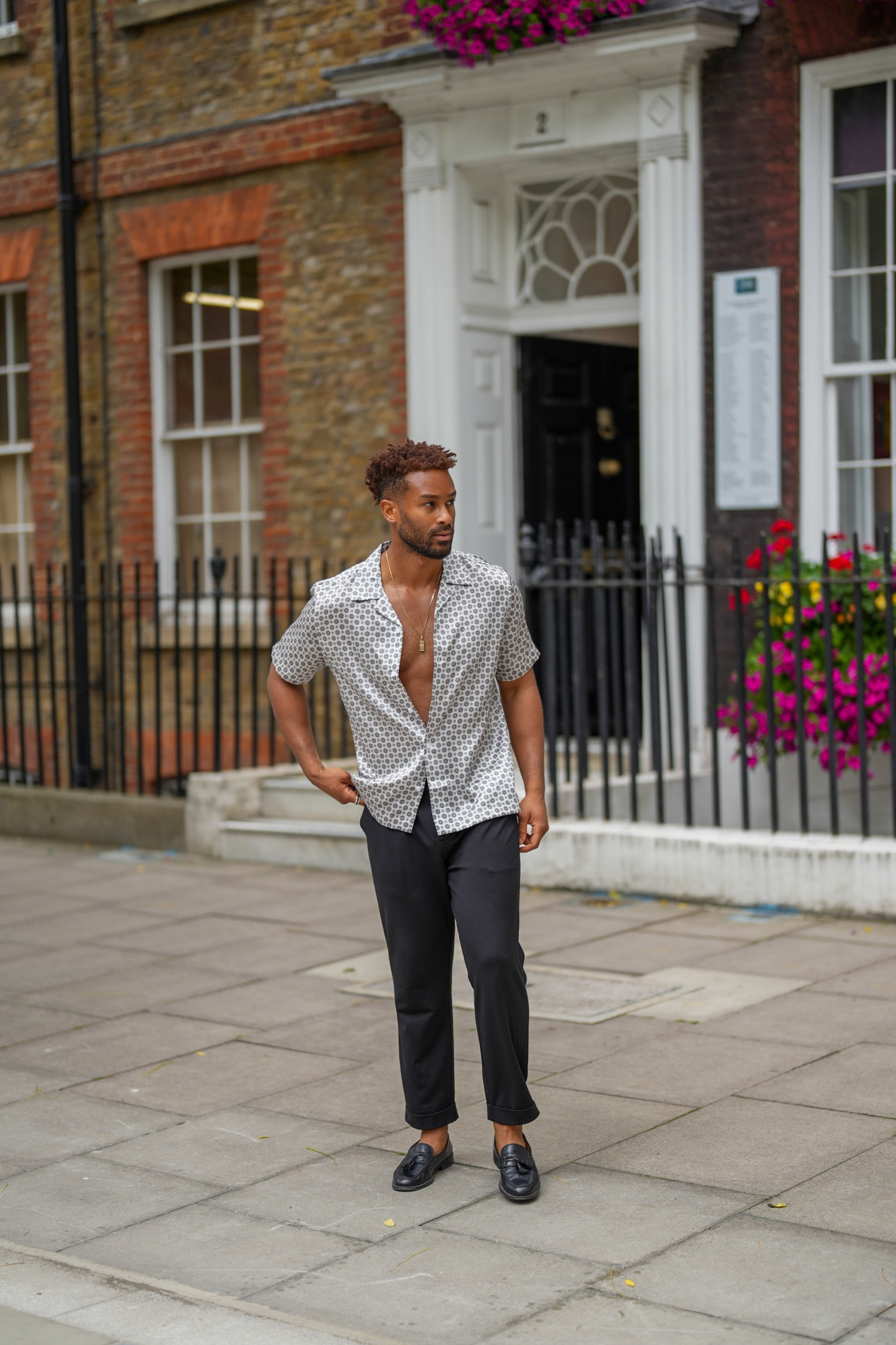 Men’s summer outfit, polka dot shirt, holiday outfit, transitional outfit, linen trousers, All Saints, men’s loafers, casual holiday look, vacation inspo, relaxed shirt, Russell and Bromley loafers 

#LTKSeasonal #LTKstyletip #LTKeurope