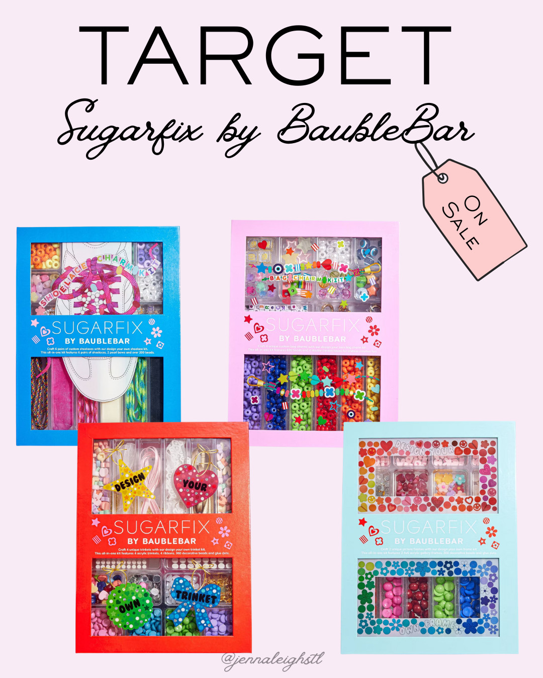 These SUGARFIX by BaubleBar craft kits are 30% off at Target right now. Such a fun gift or snow day activity. 

 #LTKGiftGuide #LTKSaleAlert #LTKKids