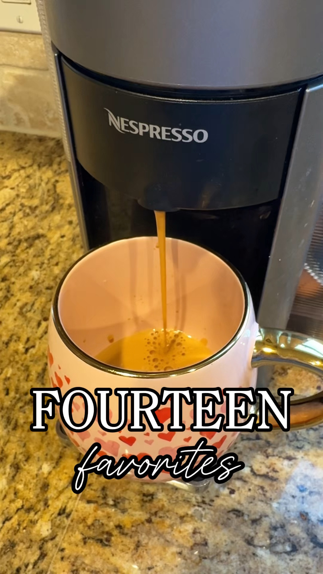 It’s day 5 of fourteen favorites and today I’m sharing my nespresso coffee machine! It’s gives barista vibes in 30 seconds! Quick and easy! 

#LTKfoodie #LTKvlog #LTKHome