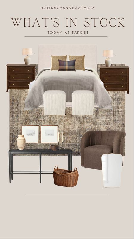 what’s in stock today at target // bedroom design 

#LTKhome