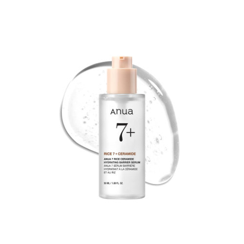 Anua Rice 7 Ceramide Hydrating Barrier Serum 50ml | Korean Moisturizer | StyleKorean.com | Style Korean