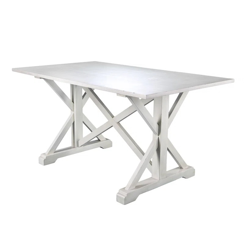 Commack 35" Trestle Dining Table | Wayfair Professional