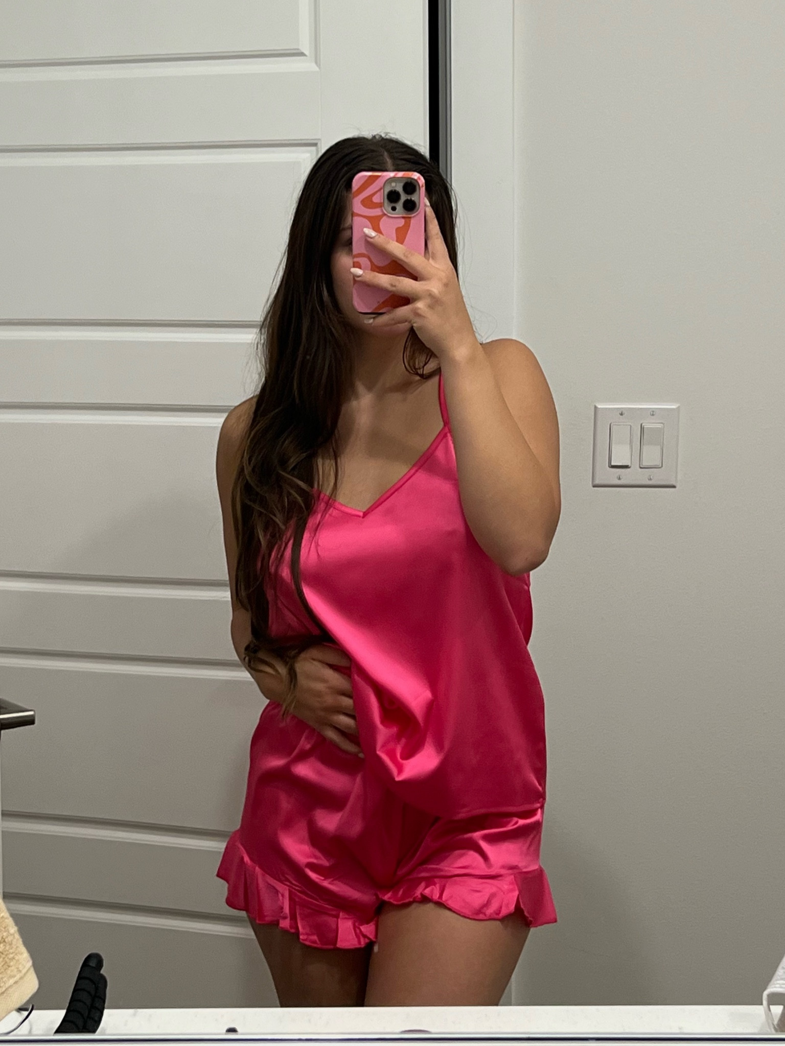 bethany pink sleep set 💗