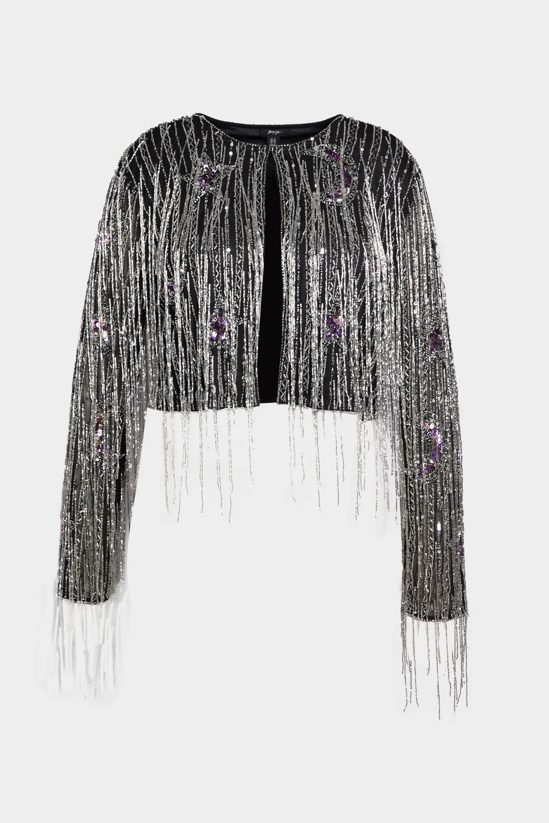 Plus Moon And Star Sequin Tassel Jacket | boohoo (US & Canada)
