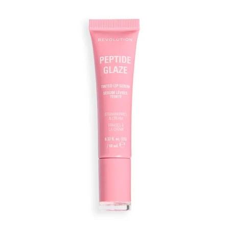 Revolution Peptide Glaze Tinted Lip Serum Strawberries & Cream | Walmart (US)