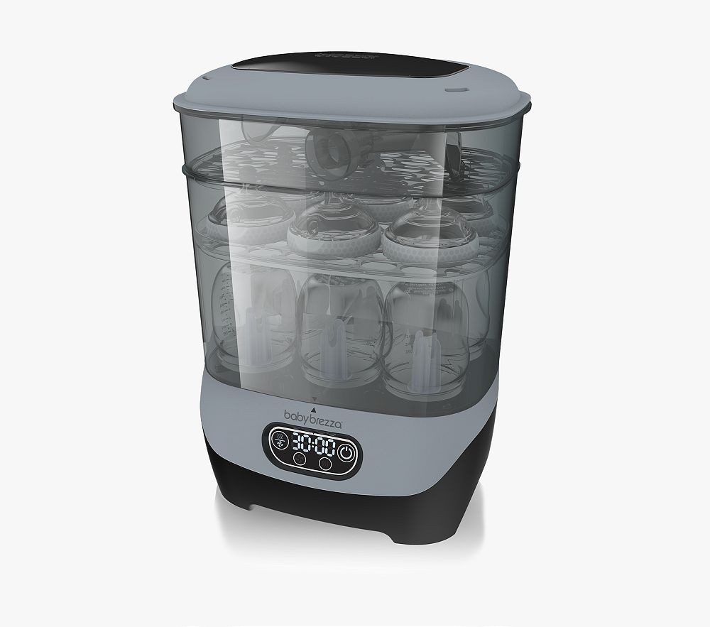 Baby Brezza One Step Sterilizer Dryer Advanced, Slate | Pottery Barn Kids