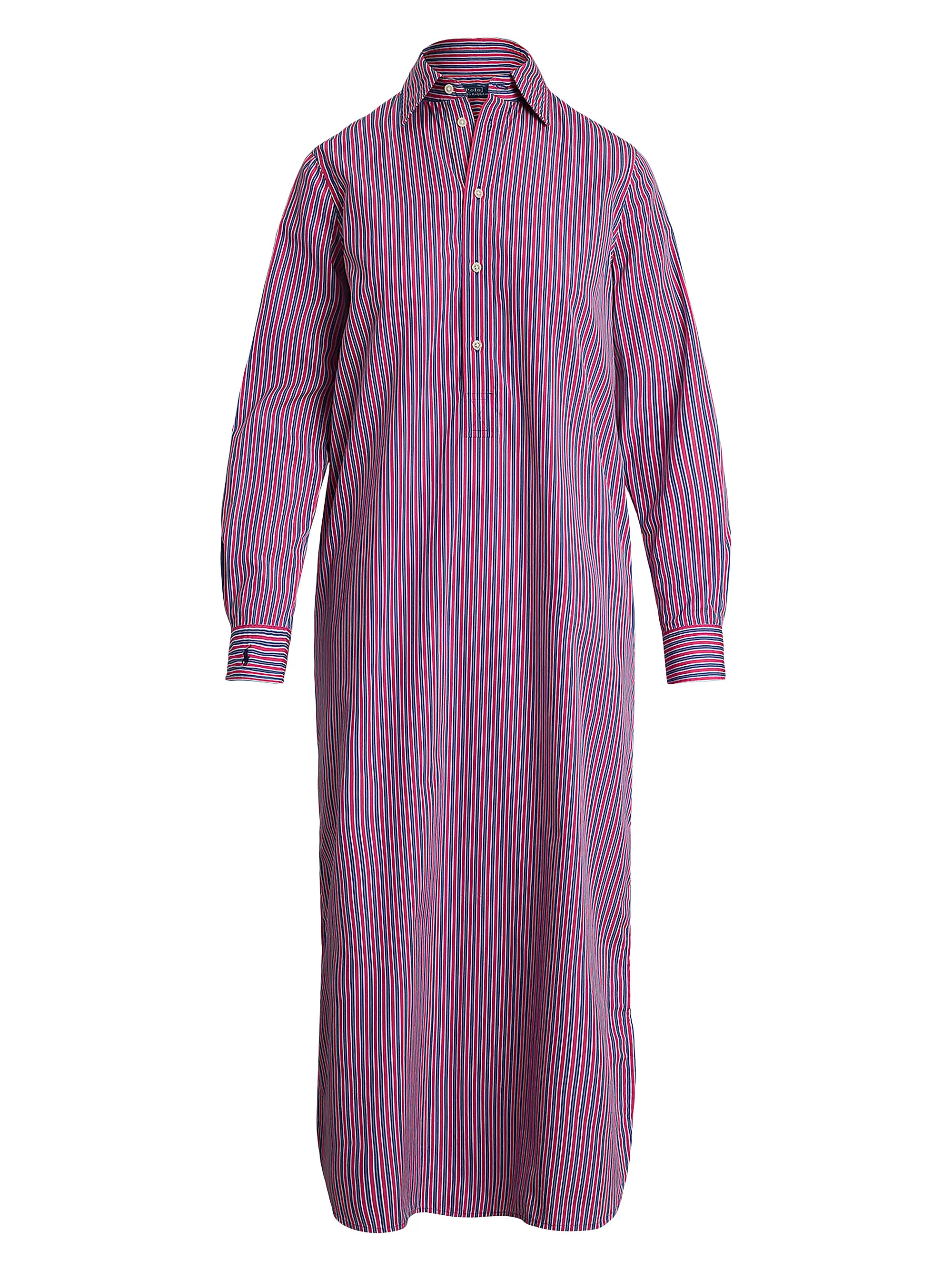 Striped Cotton Maxi Shirtdress | Saks Fifth Avenue