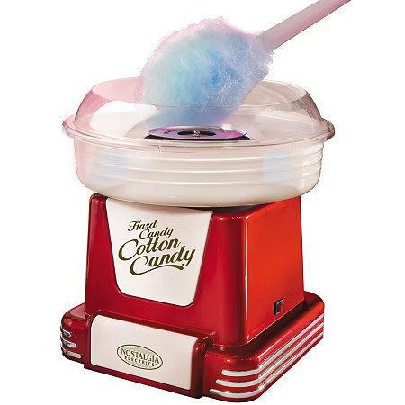 Nostalgia Electrics Retro Cotton Candy Maker, One Size, Red | JCPenney