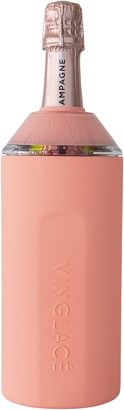 Vinglacé Wine Bottle Chiller- Portable Champagne Insulator- Stainless Steel Wine Cooler Sleeve, ... | Amazon (US)