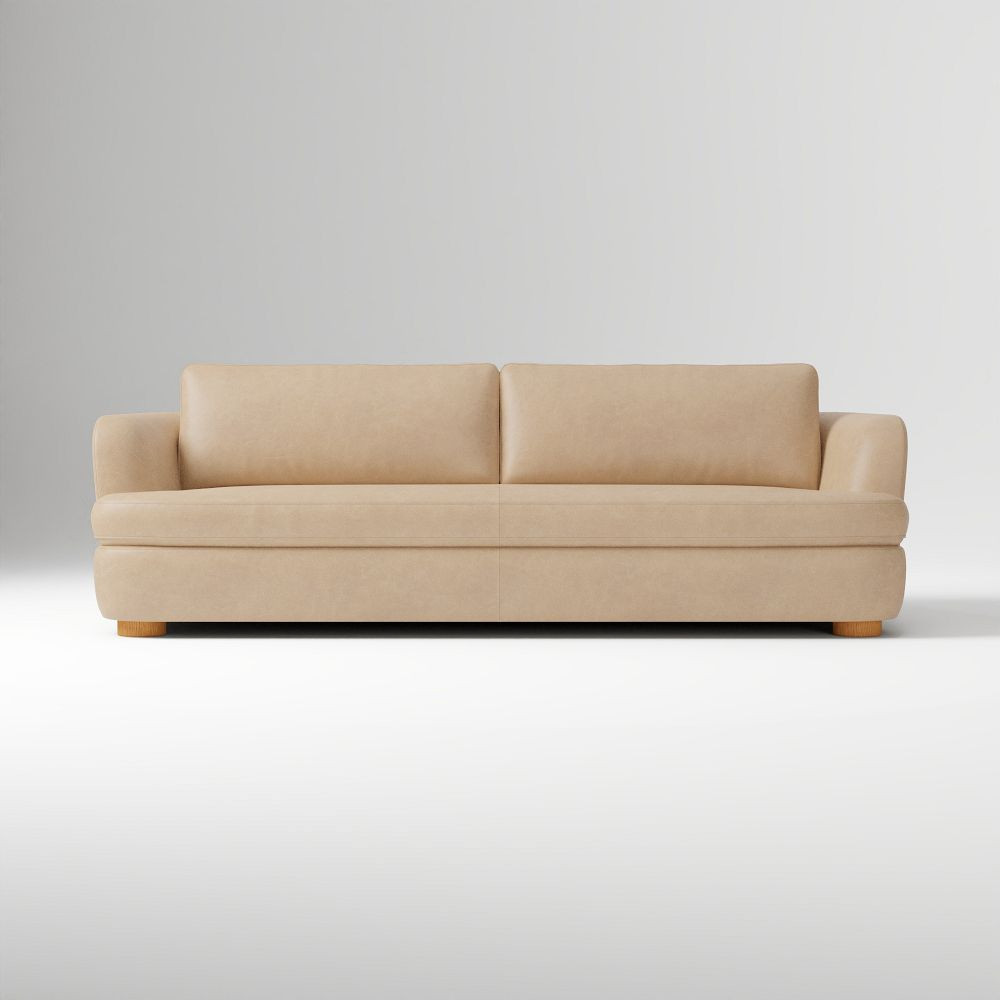 Leroy Leather Sofa (76"&ndash;96") | West Elm (US)