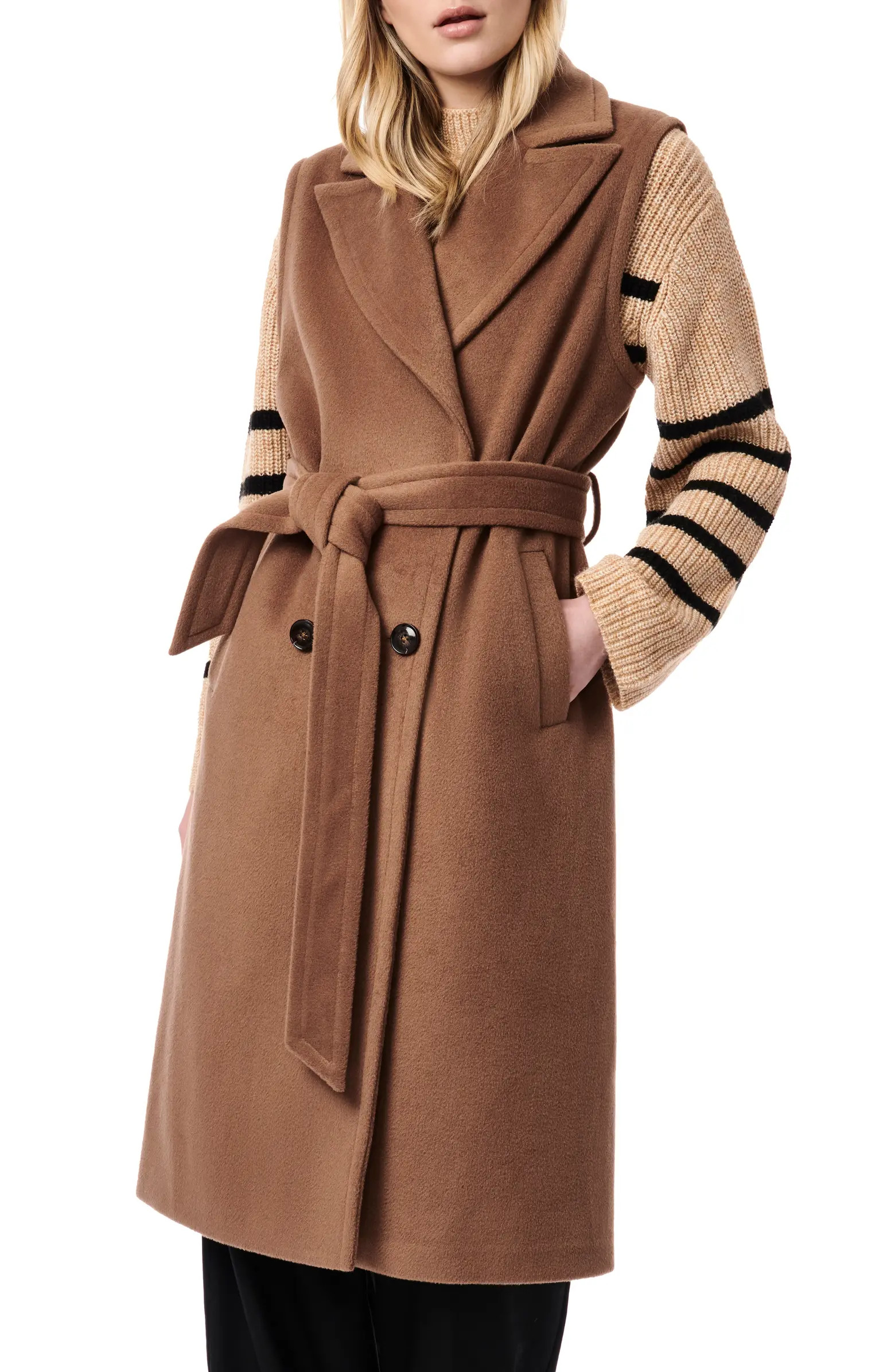 Double Breasted Longline Vest | Nordstrom