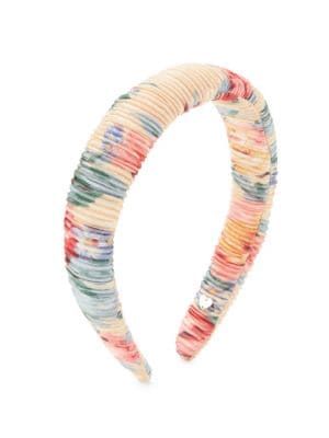 Marina Floral Print Headband | Saks Fifth Avenue OFF 5TH