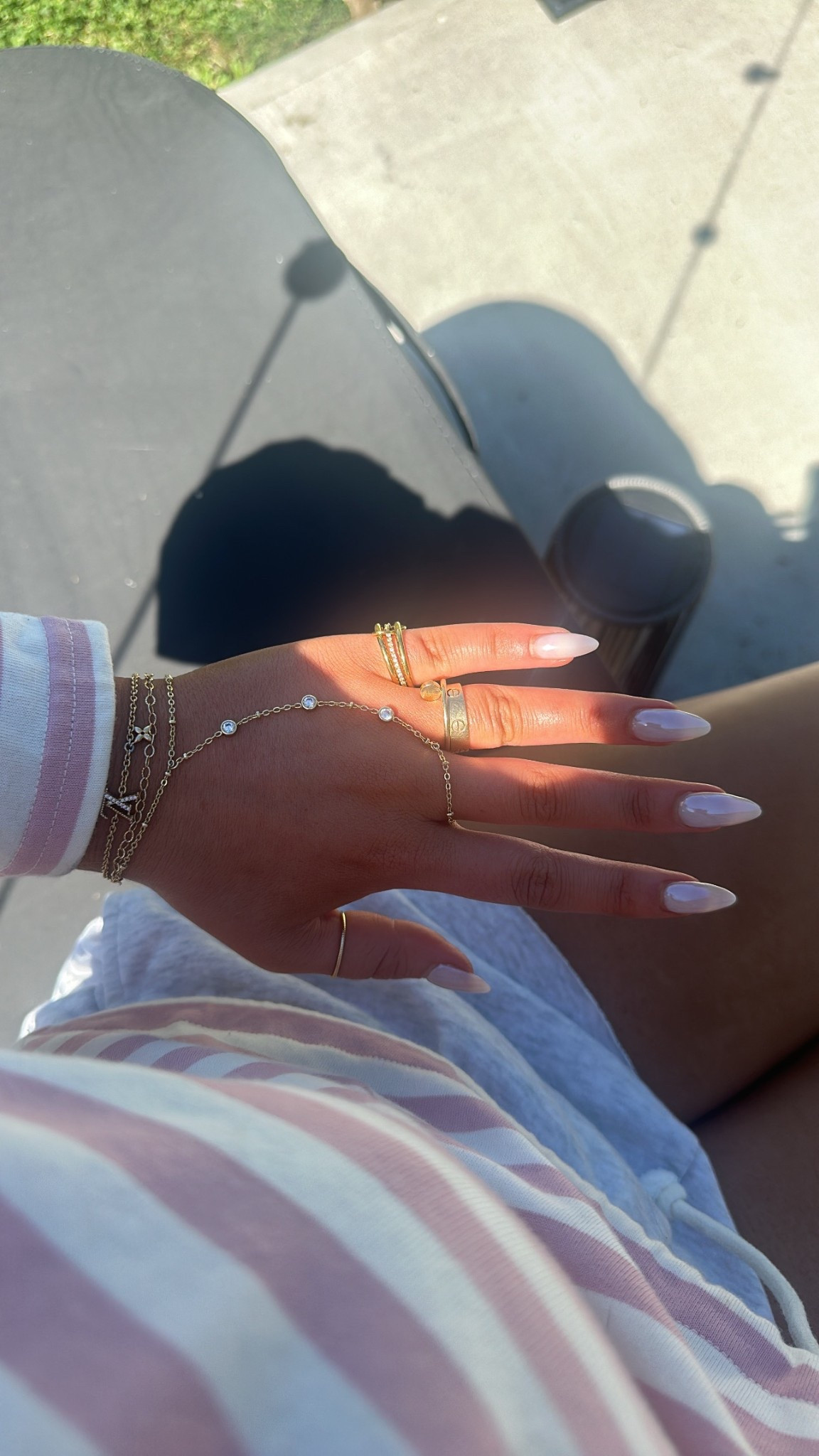 rings from Cartier but linked similar 

Bracelet is Louis Vuitton 

Stacked pinky ring is from Evry Jewels - use code HaleyB20

#LTKJewelry 

#LTKU #LTKStyleTip