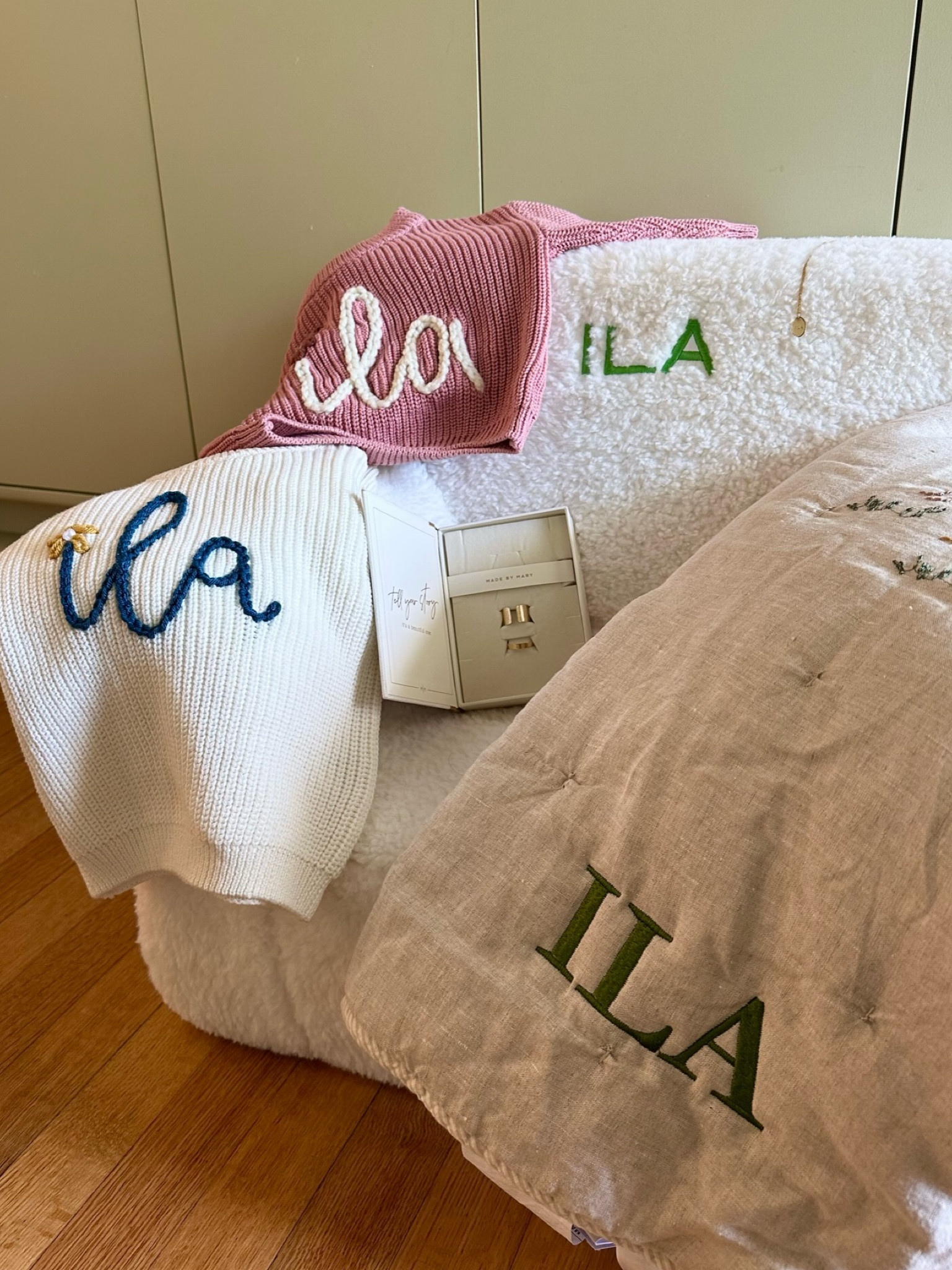 we’re ready for you, ila 💓 

been loving pottery barn kids and these gorgeous custom pieces by Made by Mary jewelry - code: RACHELMUSE 

#LTKbaby #LTKbump #LTKkids