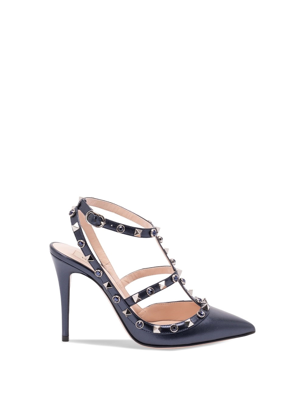 valentino garavani `rockstud` ankle strap pumps available on Spinnaker - 60406 | Spinnaker Boutique