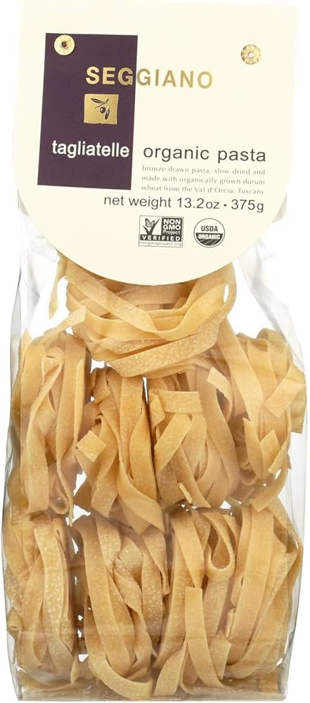 Seggiano, Tagliatelle Organic Pasta, 13.2 oz | Amazon (US)