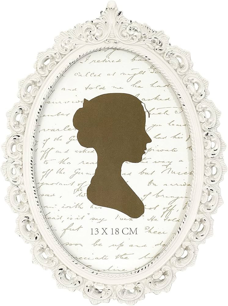 Sunlit Vintage Picture Frame 5x7 Inch, Oval Antique Photo Frames with Glass Front, Luxury Photo D... | Amazon (CA)