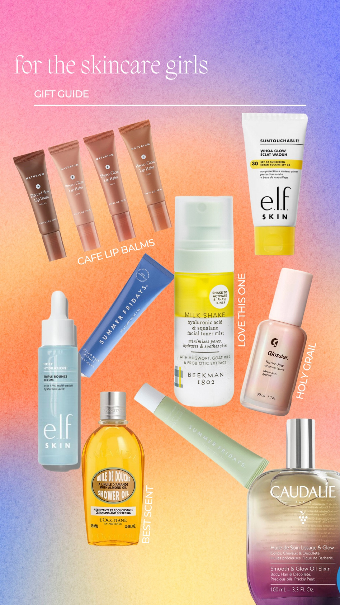 gift guide for the skincare gals! 


#LTKHoliday #LTKGiftGuide