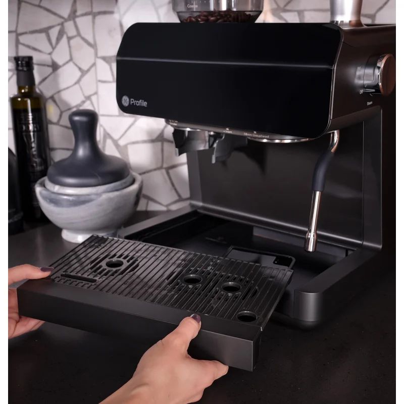 GE Profile Automatic Semi Espresso Machine + Frother | Wayfair North America