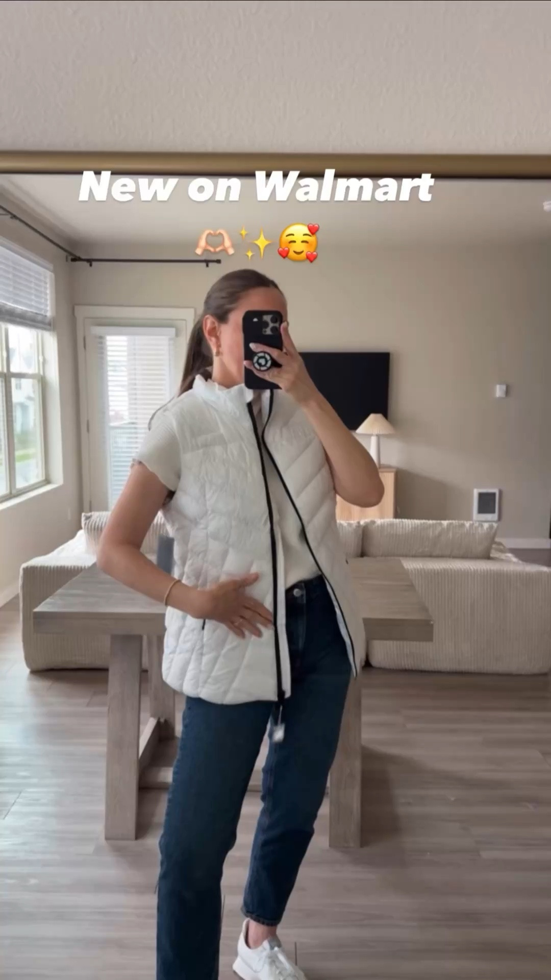 $14 😭😭😭 looks more like $60. 

Wearring a  medium.  Im 5’7 🫶🏻


Cannot recommend enough.  Check out the vests I found on Walmart.  So good!

#walmart @walmart #walmartfashion

#LTKWatchNow #LTKFindsUnder50 #LTKStyleTip

#LTKSeasonal #LTKSaleAlert #LTKOver40

#LTKFamily #LTKActive #LTKU