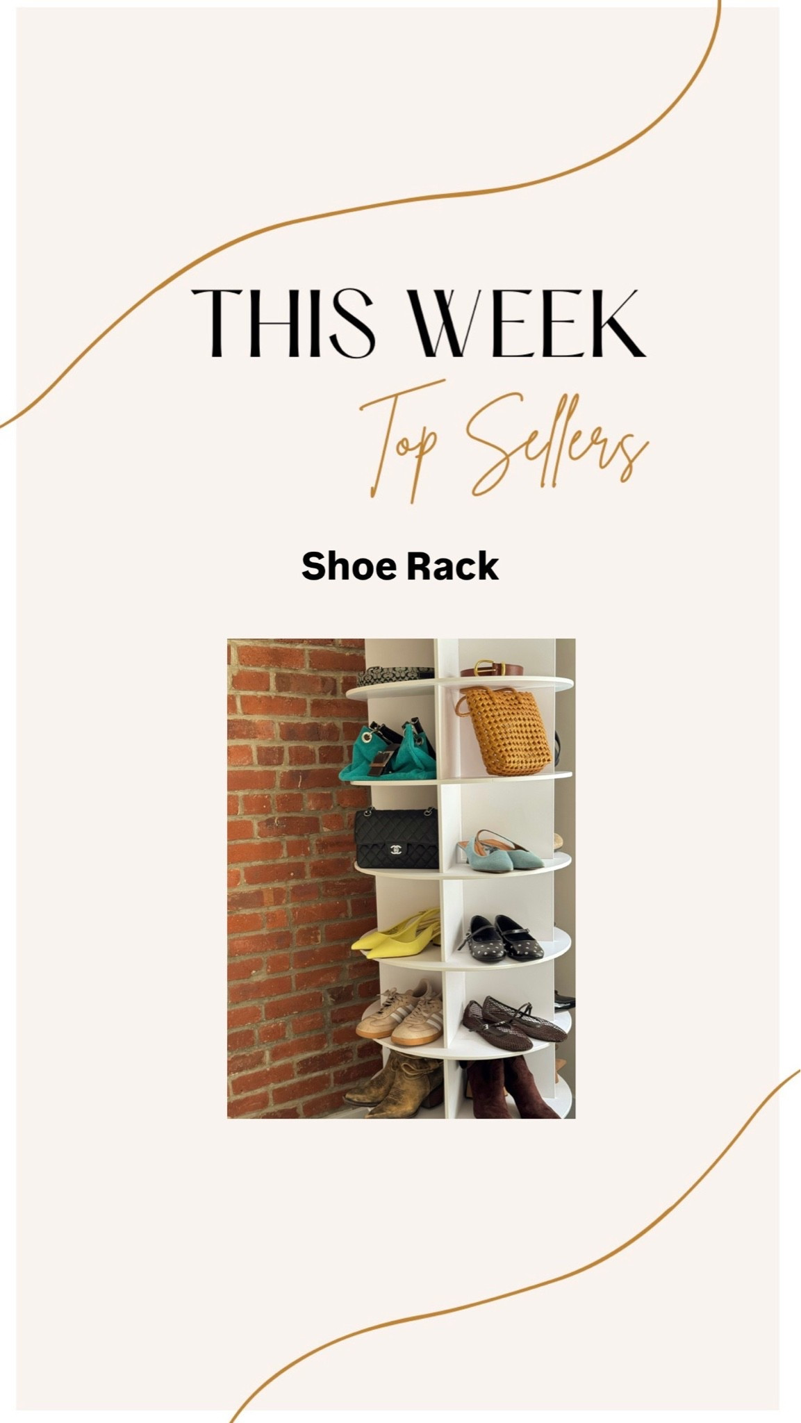 The best way to store all my shoes, and I assembled it myself!