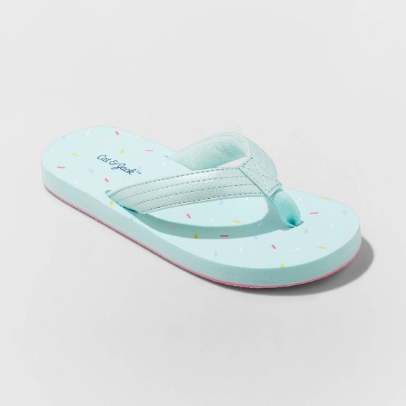 Girls' Aubrey Slip-On Flip Flop Sandals - Cat & Jack™ | Target