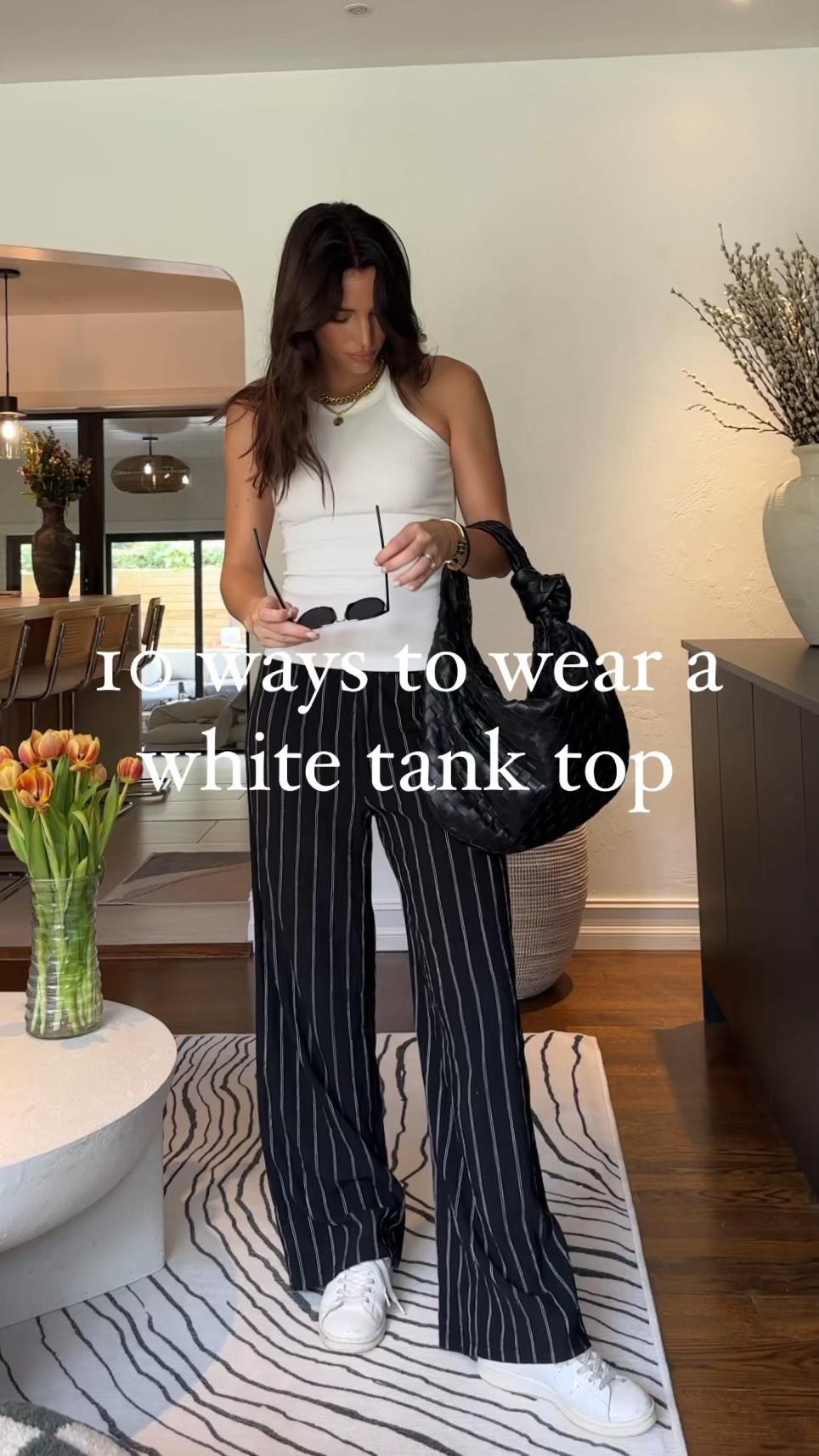 A white tank top goes with everything 

#LTKSeasonal #LTKstyletip #LTKFind