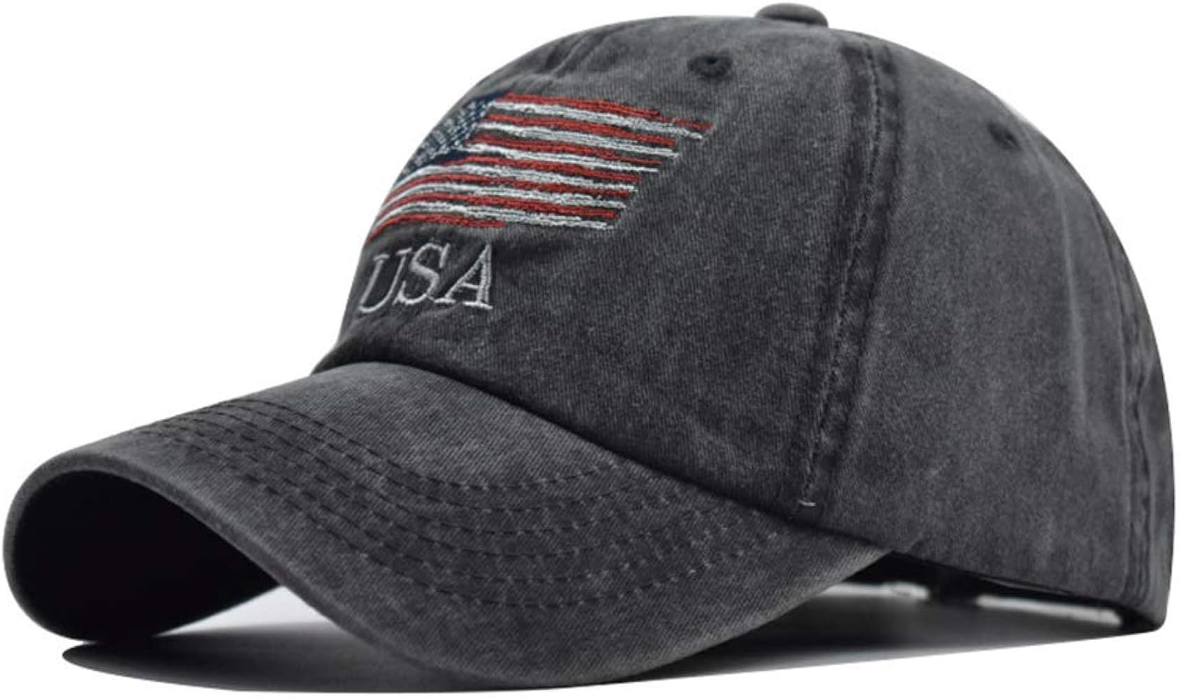 Washed American Flag Baseball Cap Retro Adjustable Sun Dad Gift Hats for Men Women Fashion Trucke... | Amazon (US)