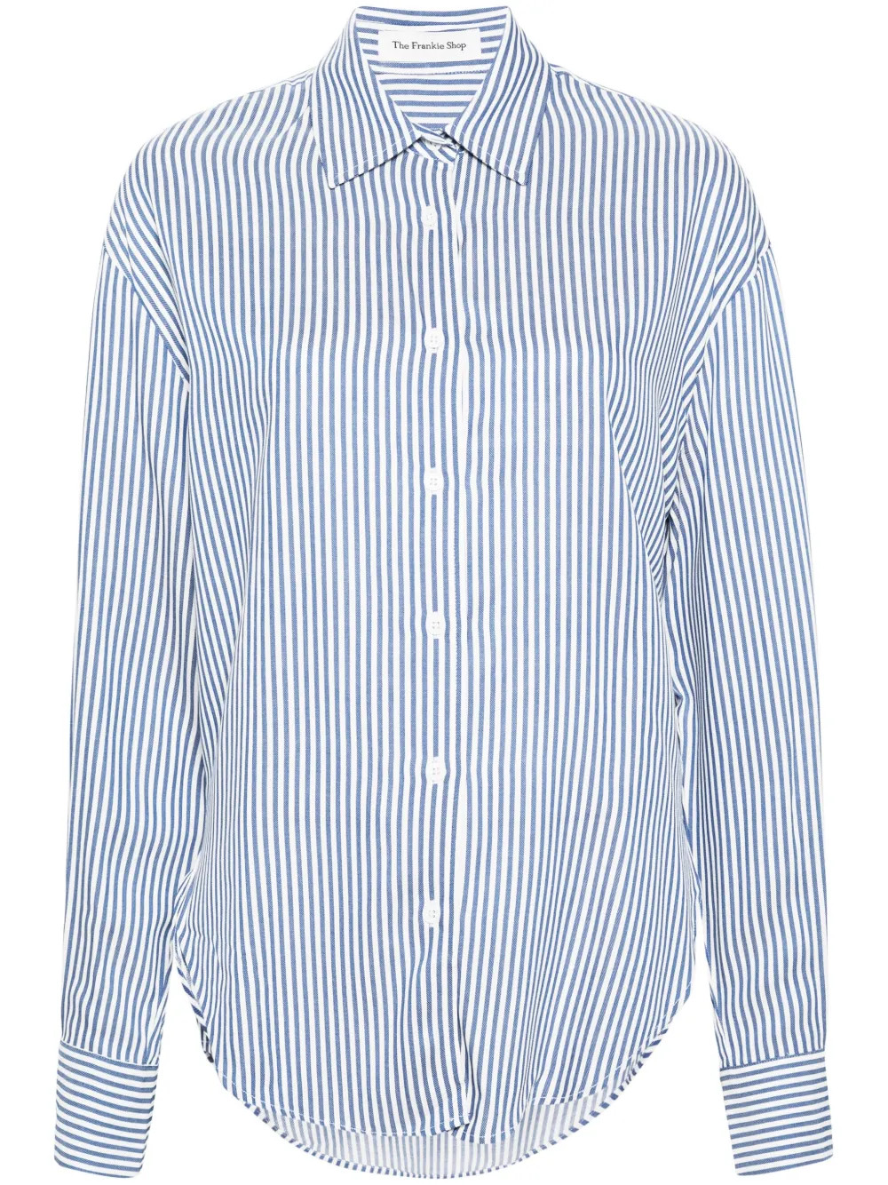 The Frankie Shop Lui Striped Shirt  - Farfetch | Farfetch Global