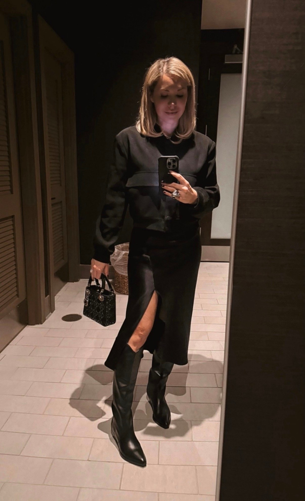 A little high low - skirt is Anine Bing (old) and wearing an Amazon jacket as a top 

#LTKootd #LTKFindsUnder50 #LTKdayinmylife