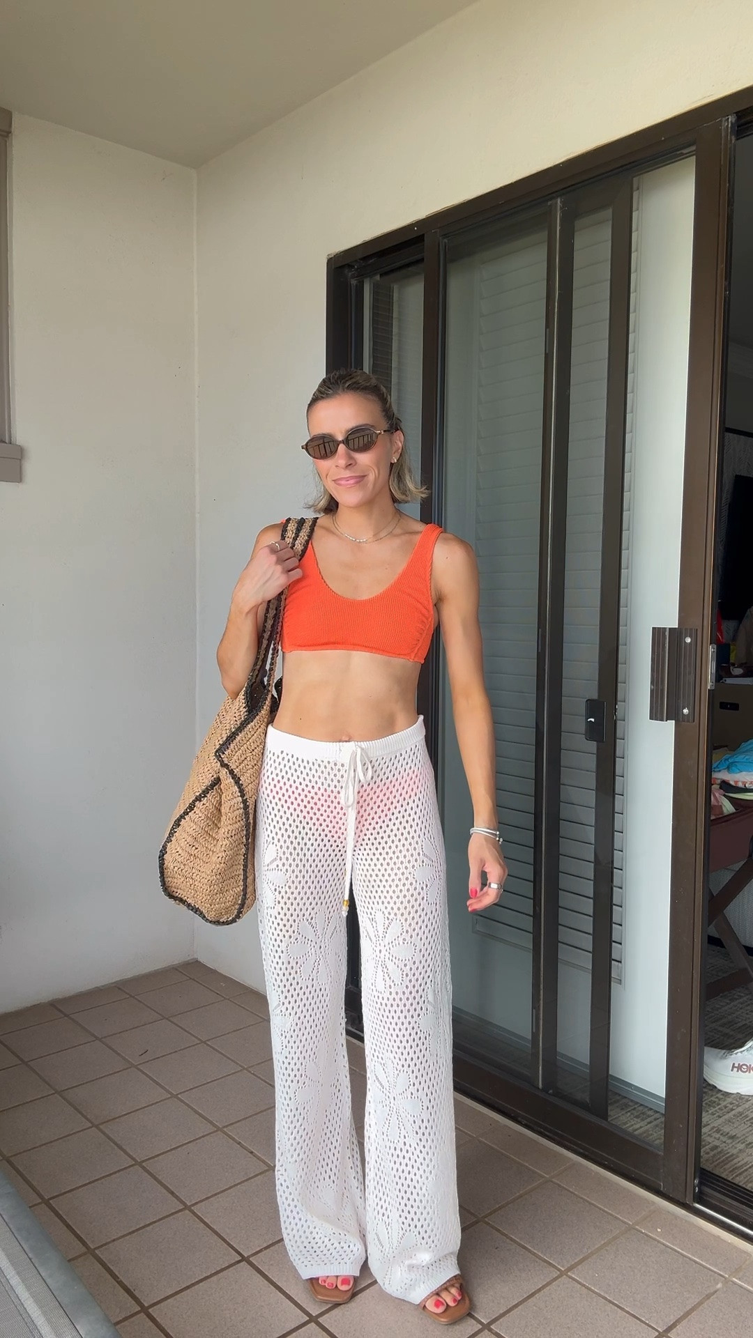 XS top 
S bottoms

#LTKTravel #LTKSwim
