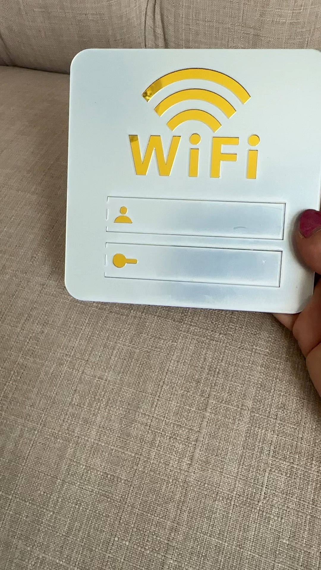Wifi for guests 

#LTKHome #LTKStyleTip #LTKFindsUnder50