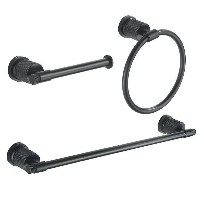 WW19011B3A 3 - Piece Bathroom Hardware Set | Wayfair North America