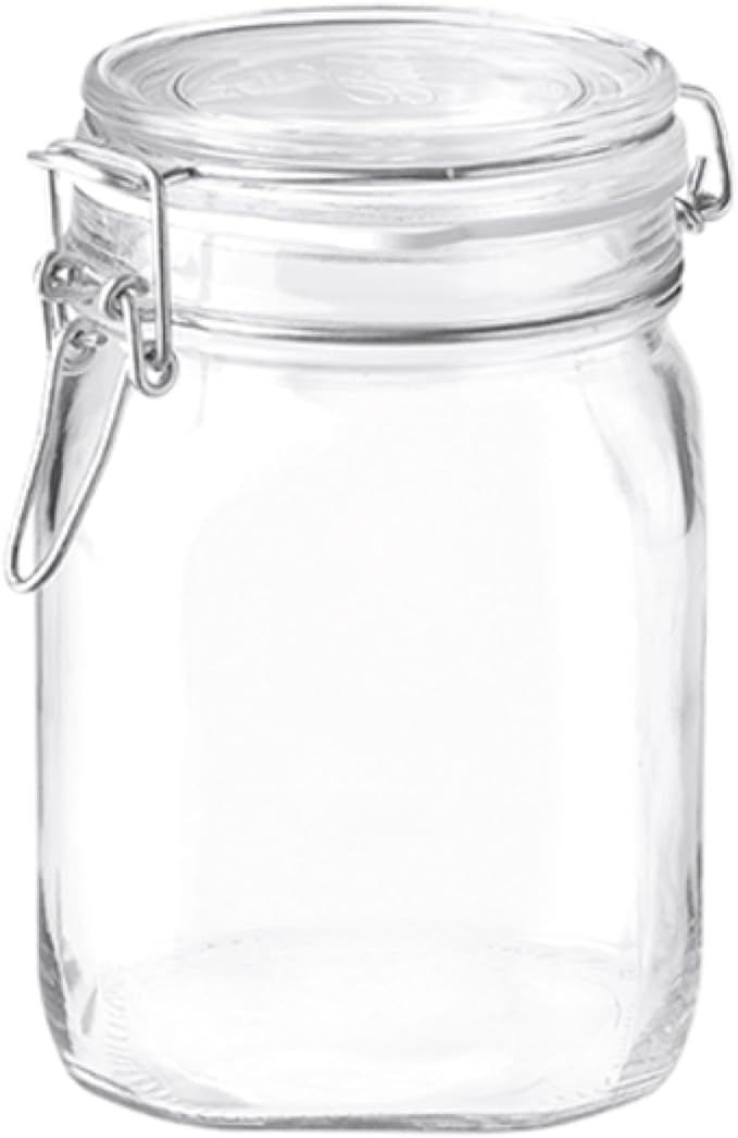 Bormioli Rocco Fido Clear Jar, 33-3/4-Ounce | Amazon (US)