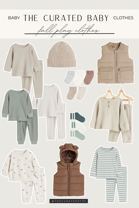 The Curated Baby | Fall Play Clothes

Baby boy clothes, fall baby style, toddler clothes, baby wardrobe, kids fall style, H&M, play clothes, joggers, sweatshirts, socks, vests, purger vests, waffle knit, beanies

#LTKbaby #LTKkids #LTKsalealert