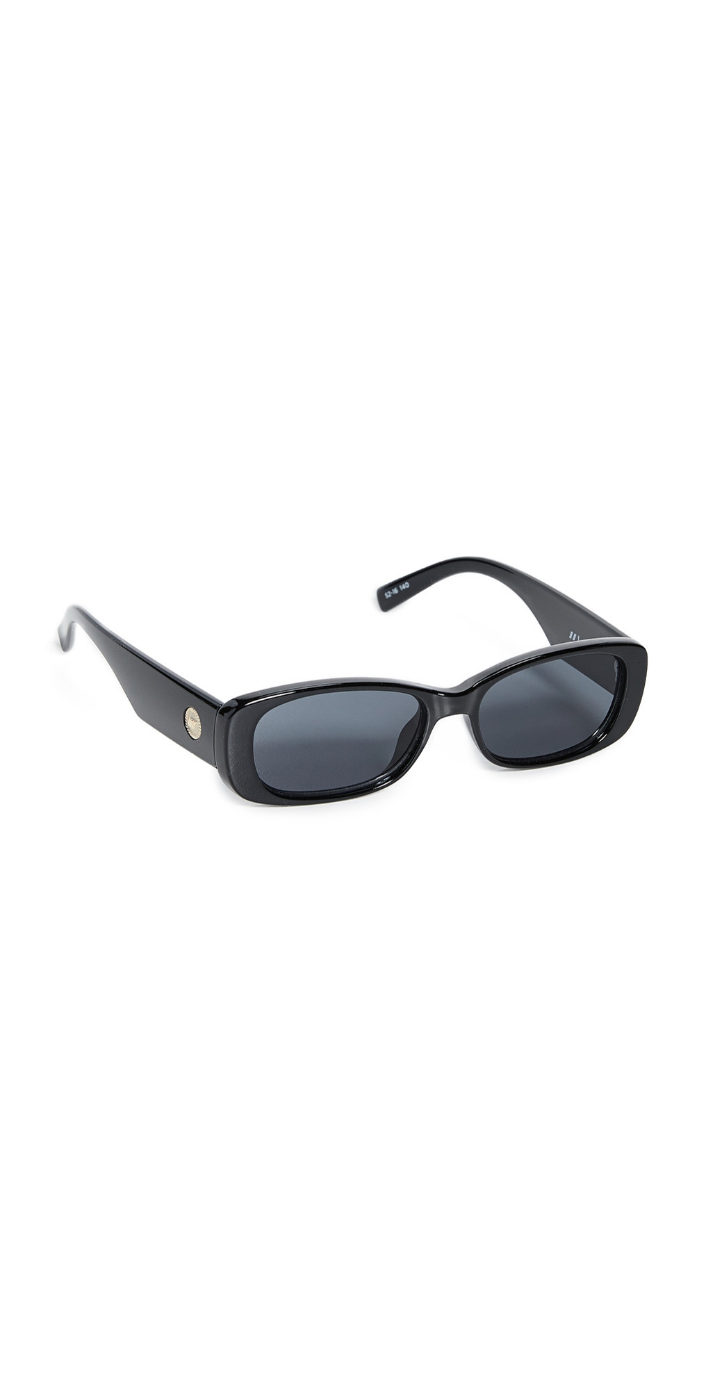 Le Specs Unreal! Sunglasses Matte Black Coal/Smoke Mono One Size | Shopbop