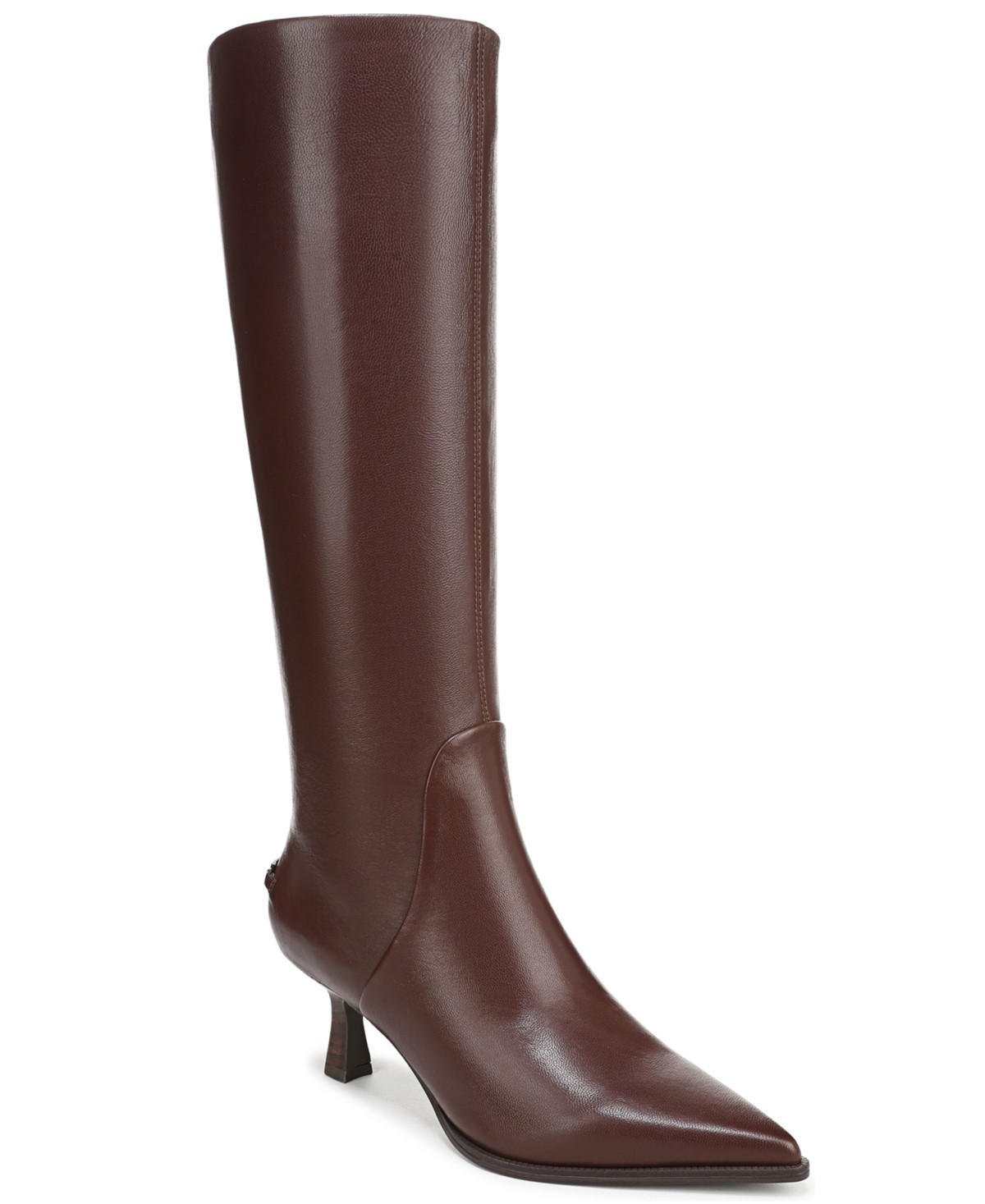 Circus Ny by Sam Edelman Women's Yulia Kitten-Heel Dress Boots - Rich Pecan Leather | Macy's