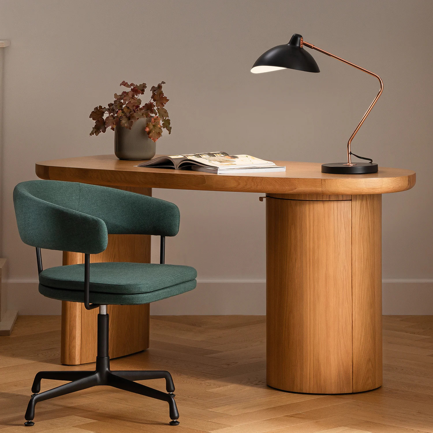 Leap Table Lamp - Black | Article