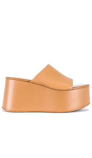 Tegan Wedge in Caramel | Revolve Clothing (Global)