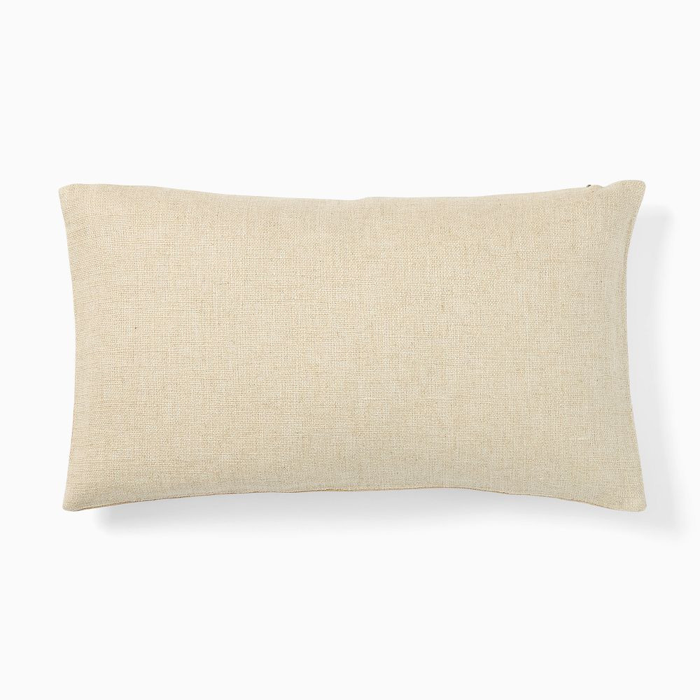 Classic Linen Reversible Pillow Cover | West Elm (US)