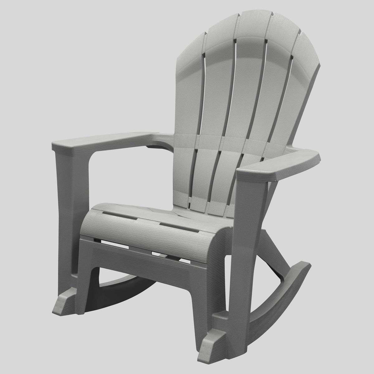 Stack Patio Rocking Chair - Gray - Adams Manufacturing | Target
