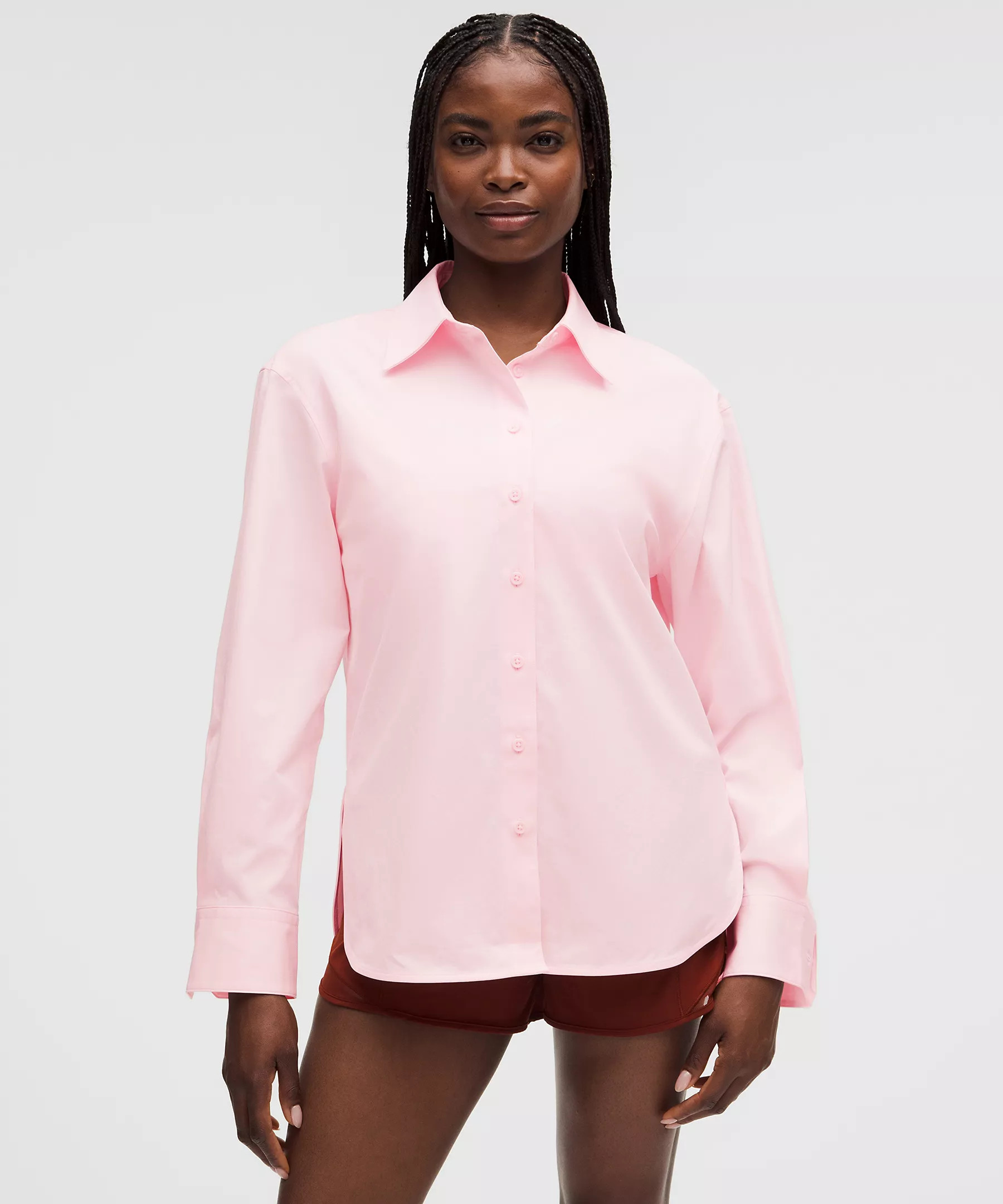 Woven Relaxed-Fit Button-Up Shirt | Lululemon (US)