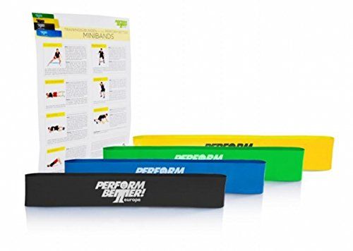 Perform Better Exercise Mini Band, All colors - Set of 4 (Exercise Guide Included) | Amazon (US)