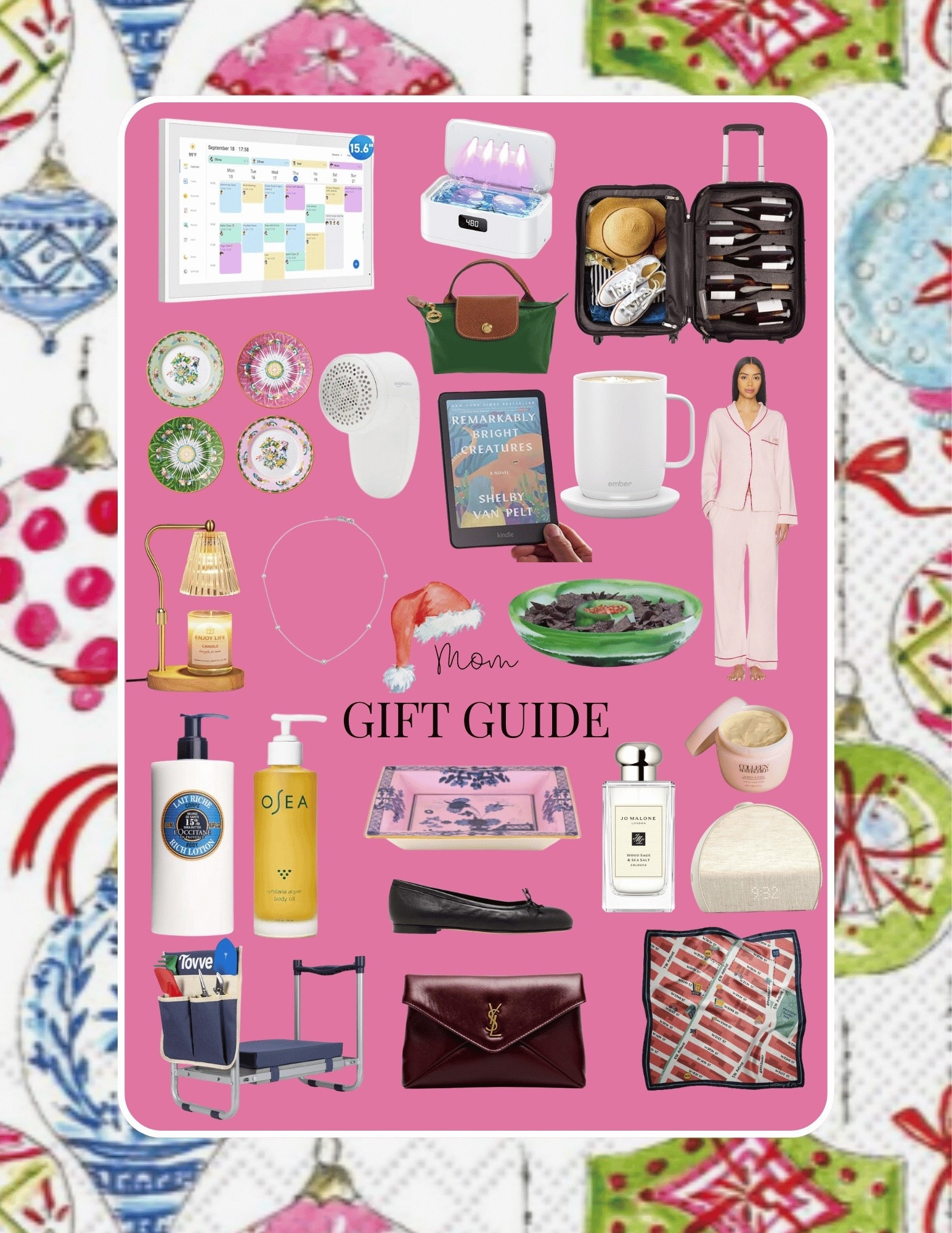 Gift guide for mom

mom, self-care, skincare, body lotion, relaxing gifts, body oil, cozy, loungewear, pajamas, sleepwear, pjs, home, home decor, candle accessories, candle warmer, vintage decor, entertaining, appetizer plates, kitchen gifts, dip bowl, jewelry, necklace, gold jewelry, leather flats, ballerina flats, fragrance, cologne, perfume, tech gifts, Kindle, smart mug, temperature control mug, smart clock, alarm clock, sound machine, wellness, beauty, clean beauty, skin treatment, restorative mask, organization, calendar, wall planner, chore chart, personalized gifts, monogram, custom scarf, travel accessories, cosmetic case, luxury gifts, meaningful gifts, thoughtful gifts, holiday, Christmas, gift guide, LTKHoliday, LTKGiftGuide.

#LTKGiftGuide #LTKCyberWeek #LTKHoliday
