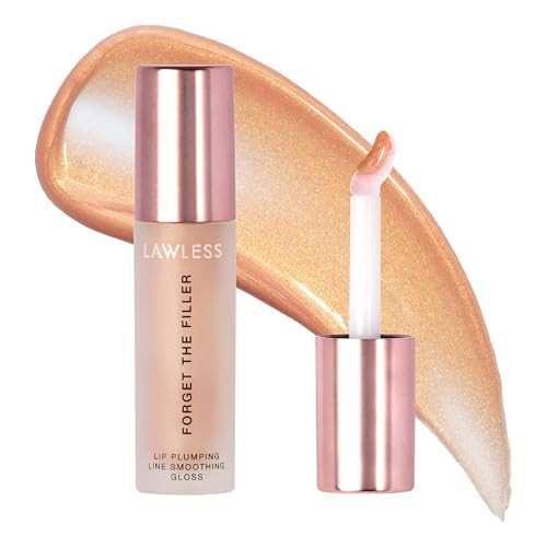 Lawless Women's Forget The Filler Lip Plumper Line Gloss, Annie, Pink, 0.11 Fl Oz (Pack of 1) | Amazon (US)