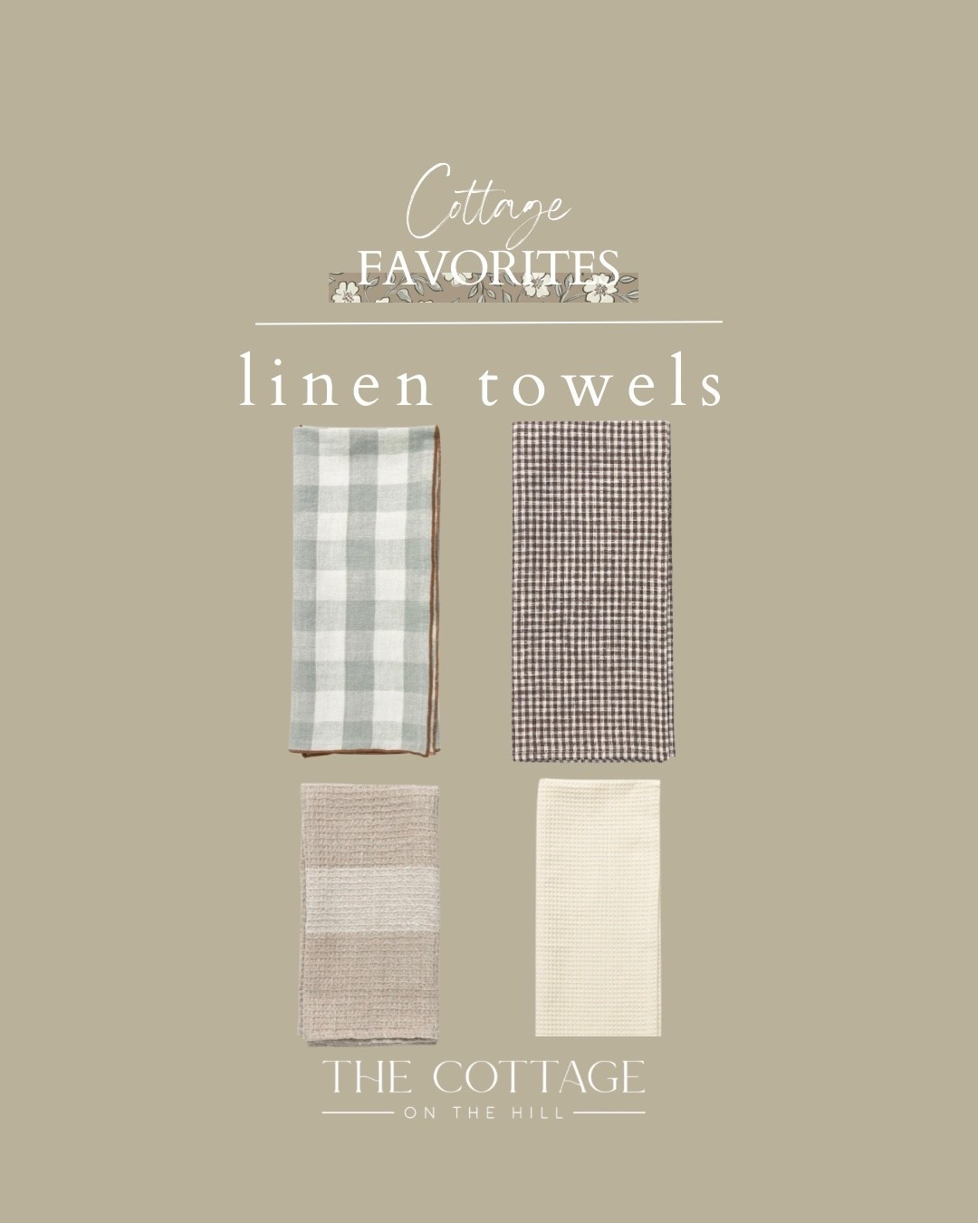 Here are some of my favorite linen towels for your cottage inspired kitchen 

#LTKHome