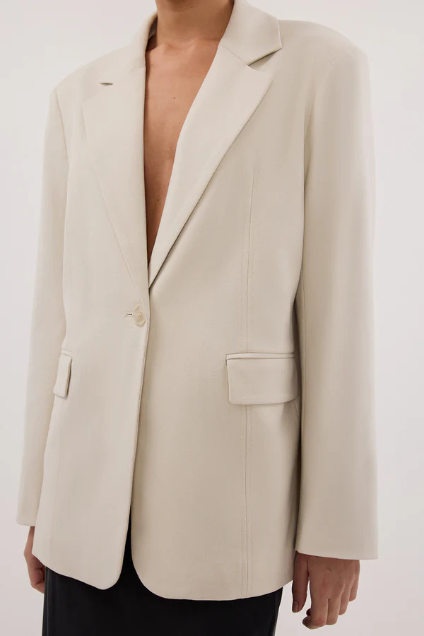 EDEN PLASTER BOXY BLAZER | DISSH