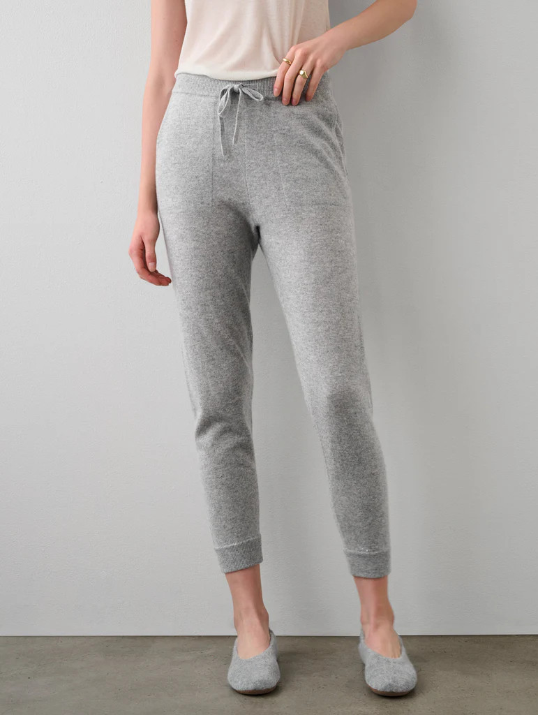 Cashmere Jogger | White and Warren