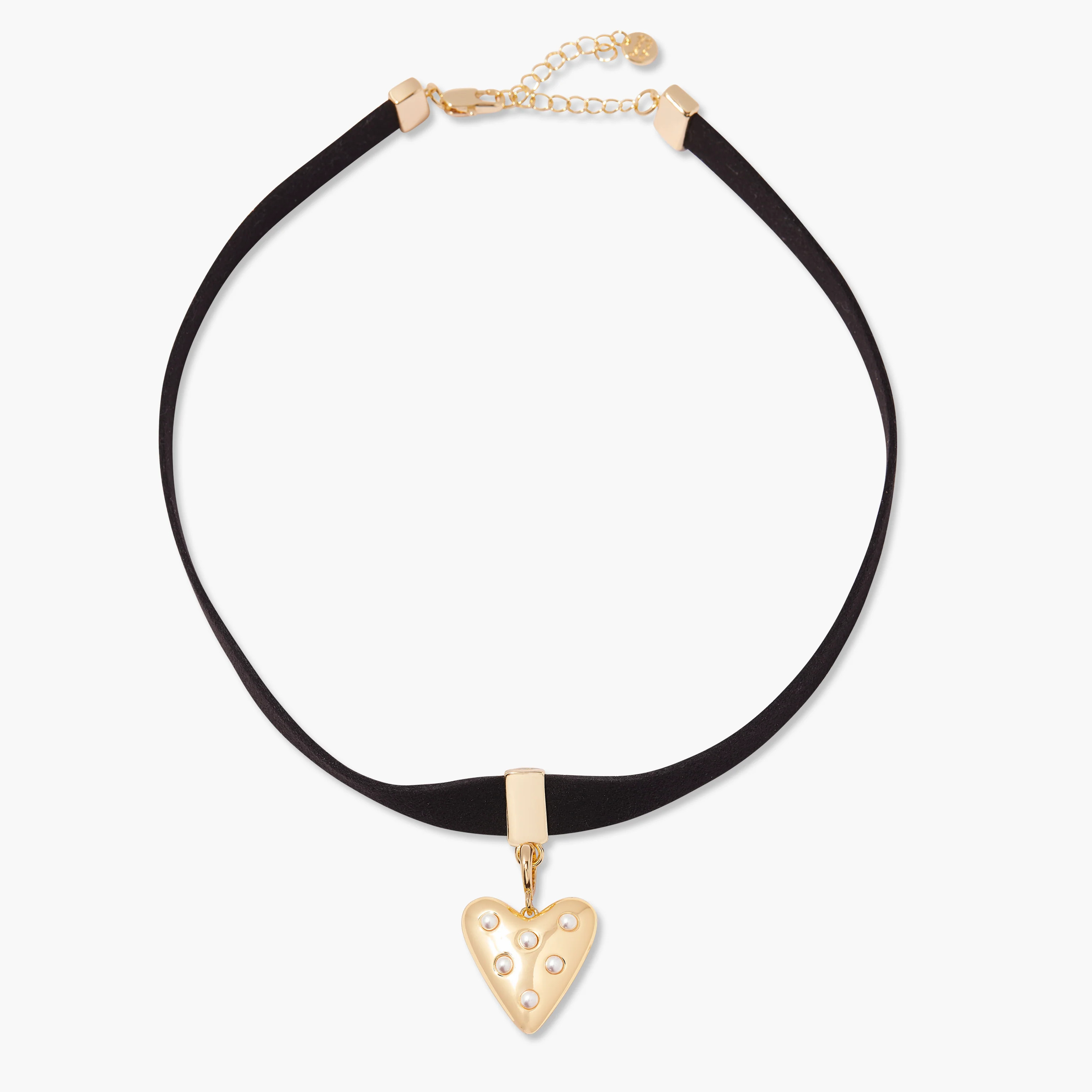 Samantha Heart Charm Choker | Brook and York