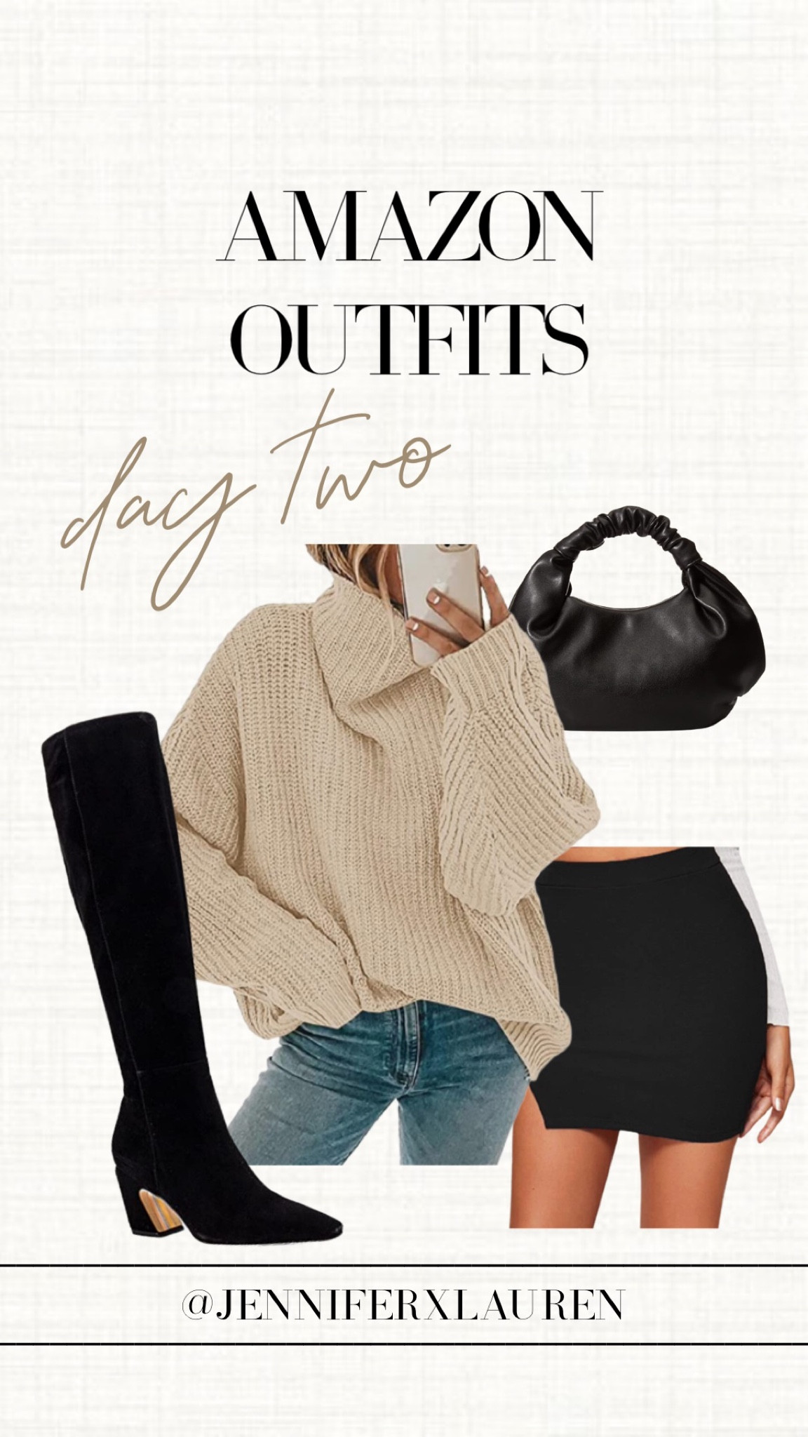 Amazon outfit

Amazon sweater. Oversized sweater. Fall sweater. Black handbag. Black amazon bag. Black knee high boots. Fall style. Fall outfit  

#LTKSeasonal #LTKstyletip #LTKunder100